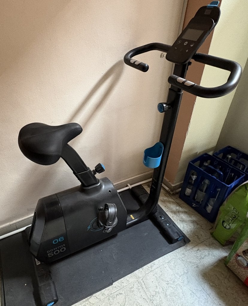 Vélo d'appartement Domyos 500, Jambes, Comme neuf, Enlèvement, Vélo d'appartement
