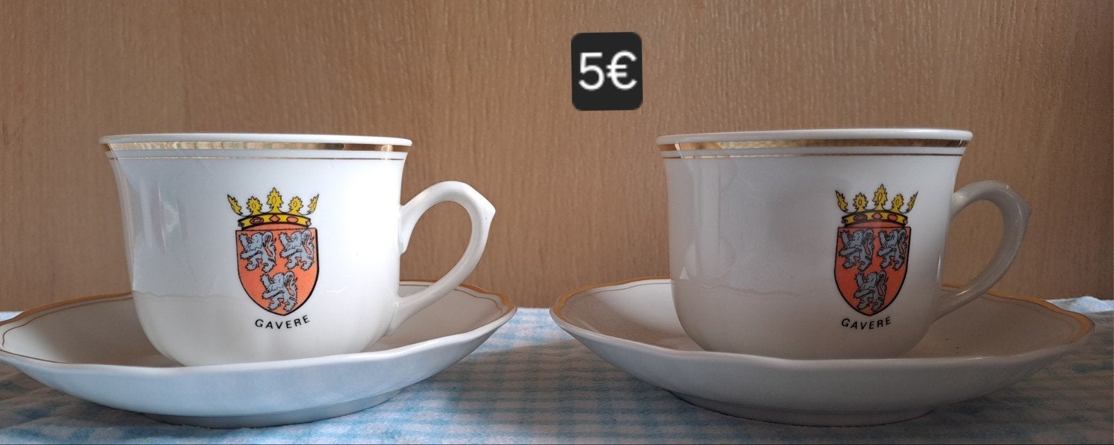 Asper 2 tassensets, Ophalen