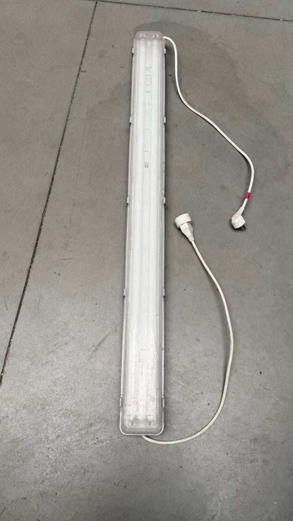 Tubes TL double 12 dispo, Enlèvement, Utilisé, 50 à 200 watts, Lampe avec luminaire