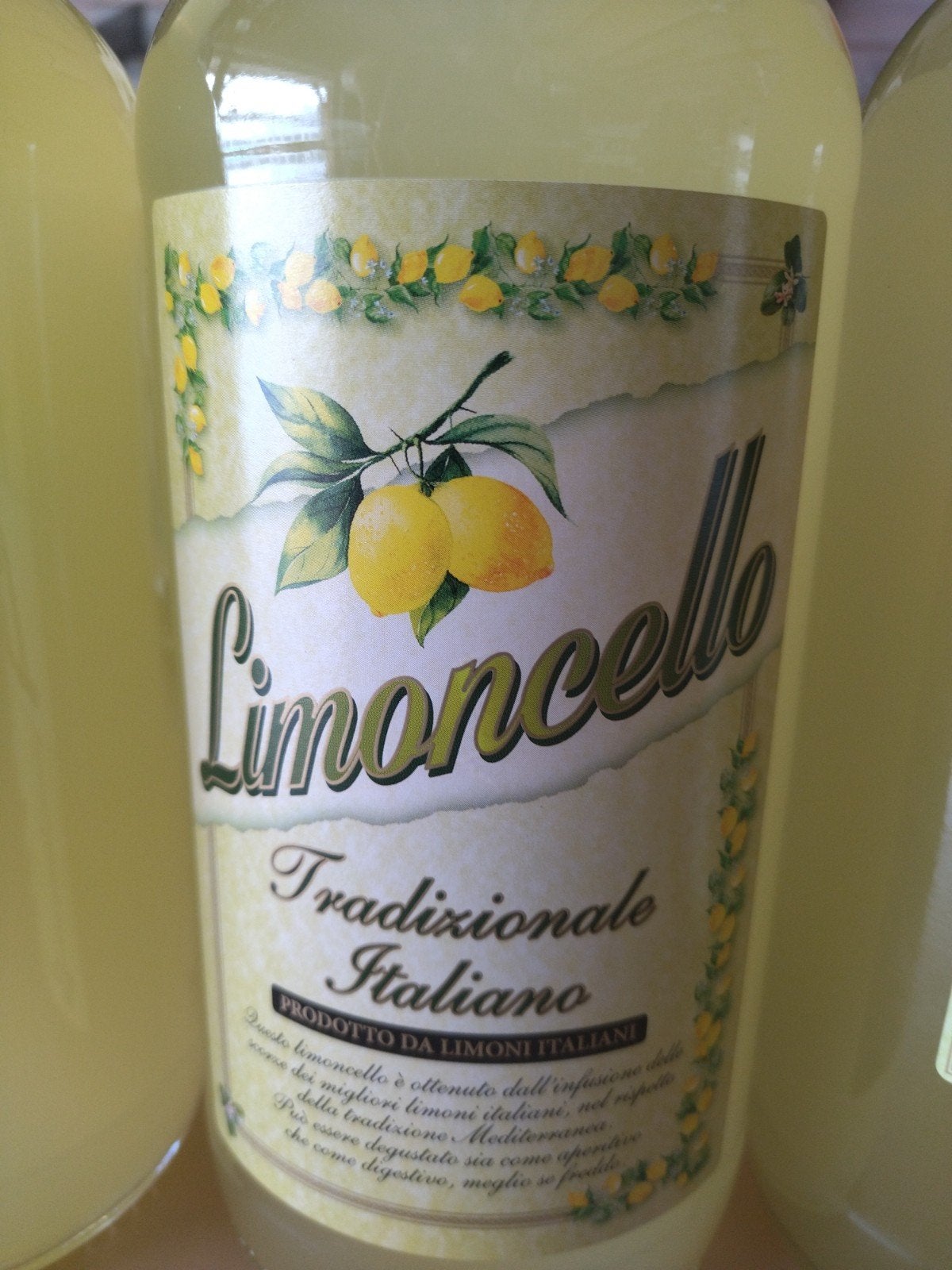 5 flessen van 1,5 liter limoncello, Ophalen
