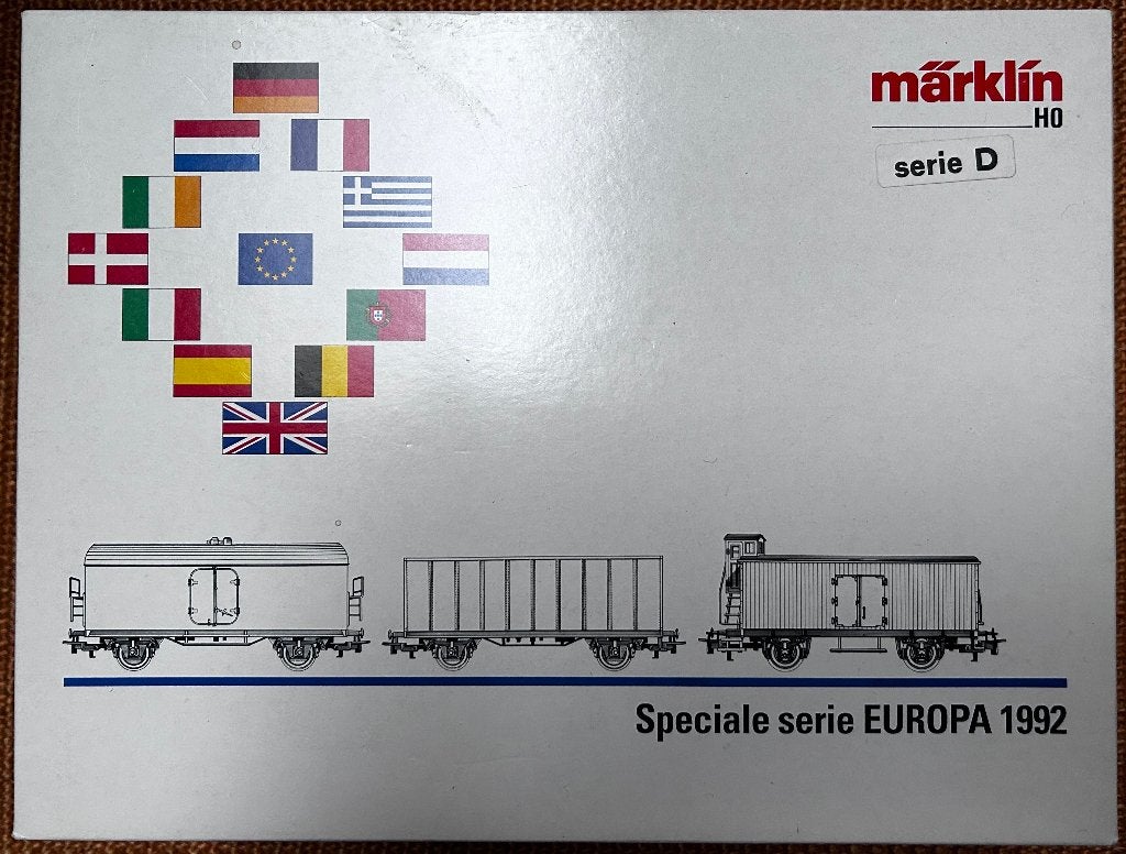 3405. Coffret Europa 92-D H0 Märklin., Enlèvement ou Envoi, Comme neuf, Wagon, Märklin