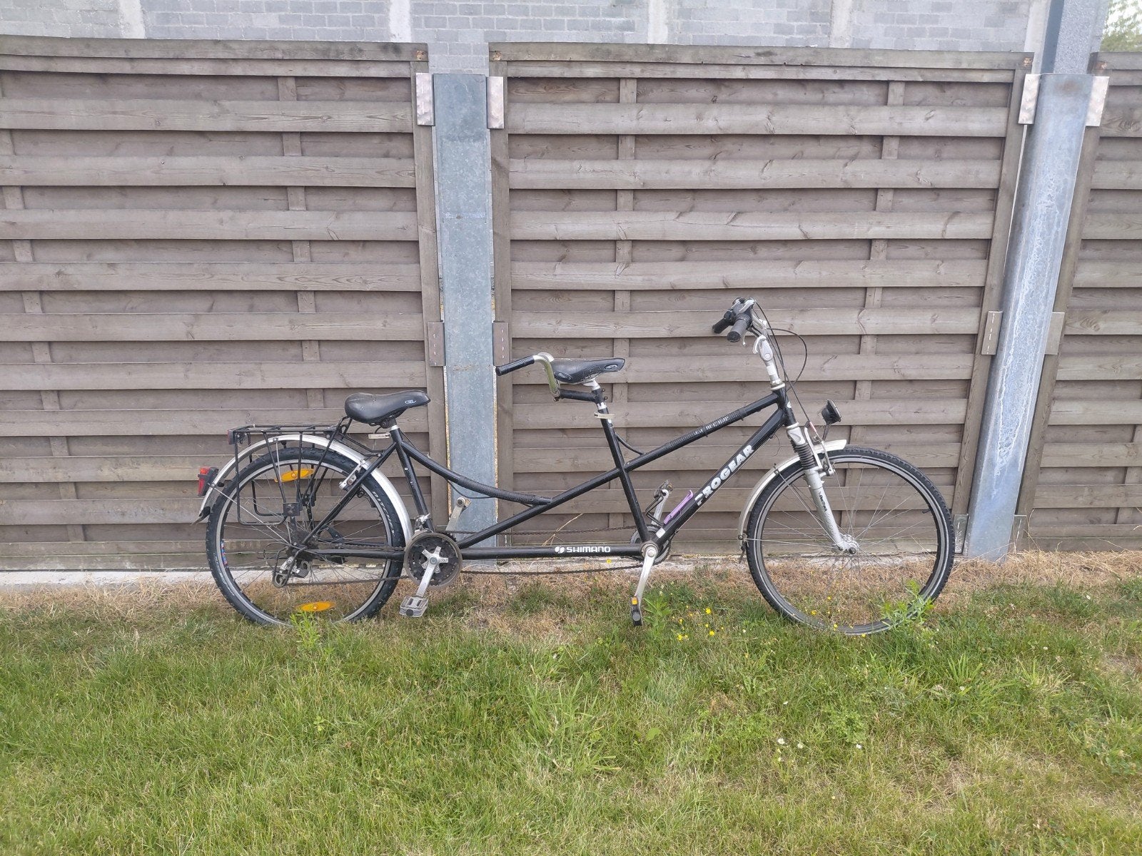Tandem citybike, Ophalen