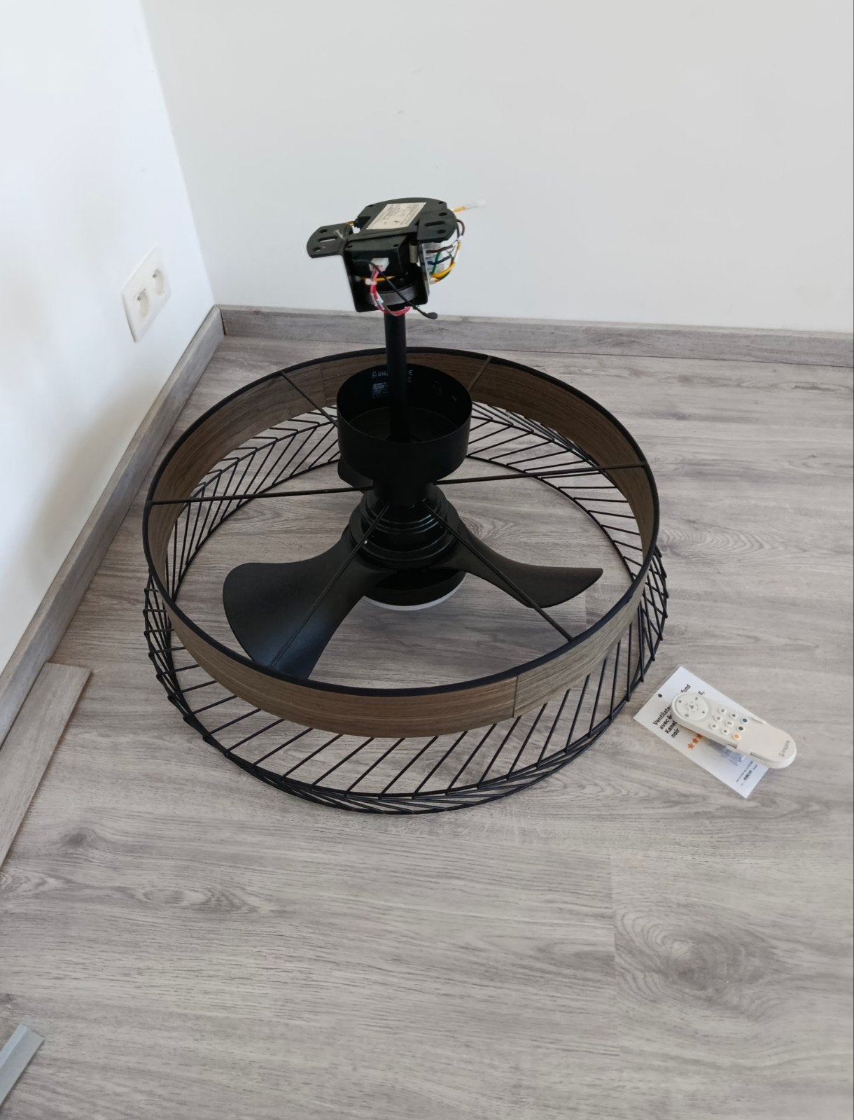 Ventilateur avec éclairage led, Enlèvement, Ventilateur avec télécommande, Neuf, Ventilateur de plafond
