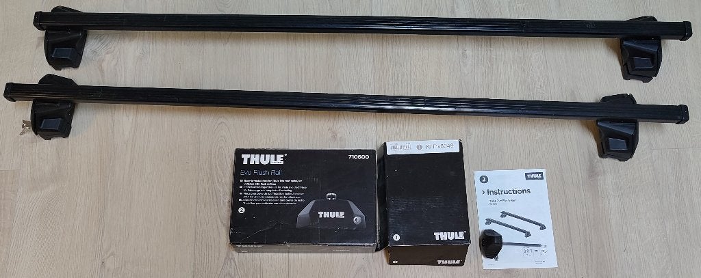 Thule Ford Kuga dakdragerset, Ophalen, Gebruikt