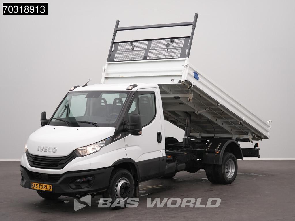 Iveco Daily 72C21 3.0L Driezijdige Open Laadbak Automaat Dub, Auto's, Stof, Gebruikt, Euro 6, 4 cilinders