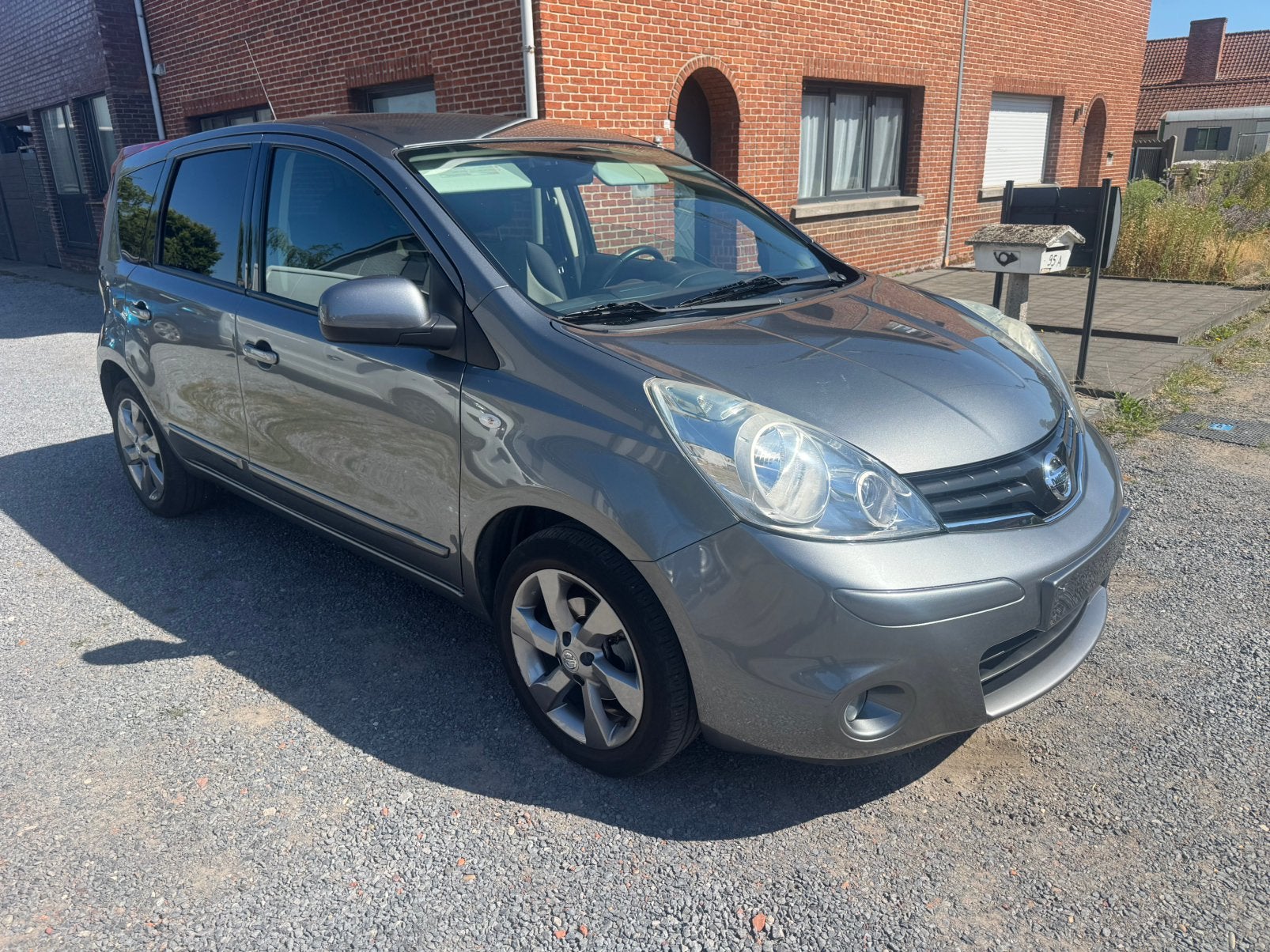 Nissan Note 1.4i Benzine,Airco,Gps,1eigenaar+boek, Voorwielaandrijving, Euro 5, Stof, 139 g/km