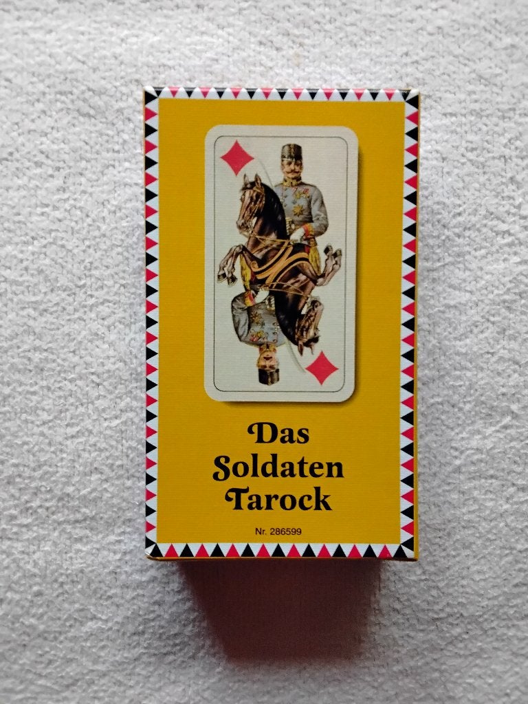 Piatnik ed.     Das Soldaten Tarock, Ophalen of Verzenden, Zo goed als nieuw, Speelkaart(en)