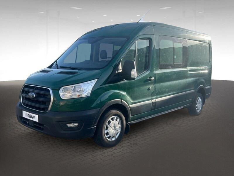 Ford Transit 3.5T L3H2 DUBBEL CABINE, Auto's, Ford, 0 kg, Monovolume, 4 cilinders, 96 kW