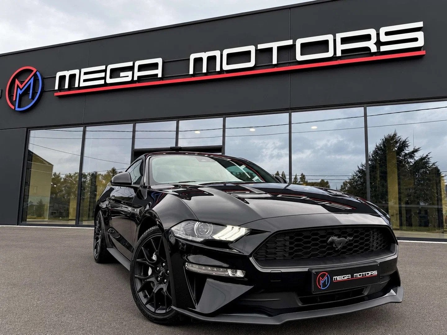 Ford Mustang 2.3i 290CV ECOBOOST ! FACELiFT ! BLACK EDiTiON, Auto's, Automaat, 4 zetels, Gebruikt, Leder