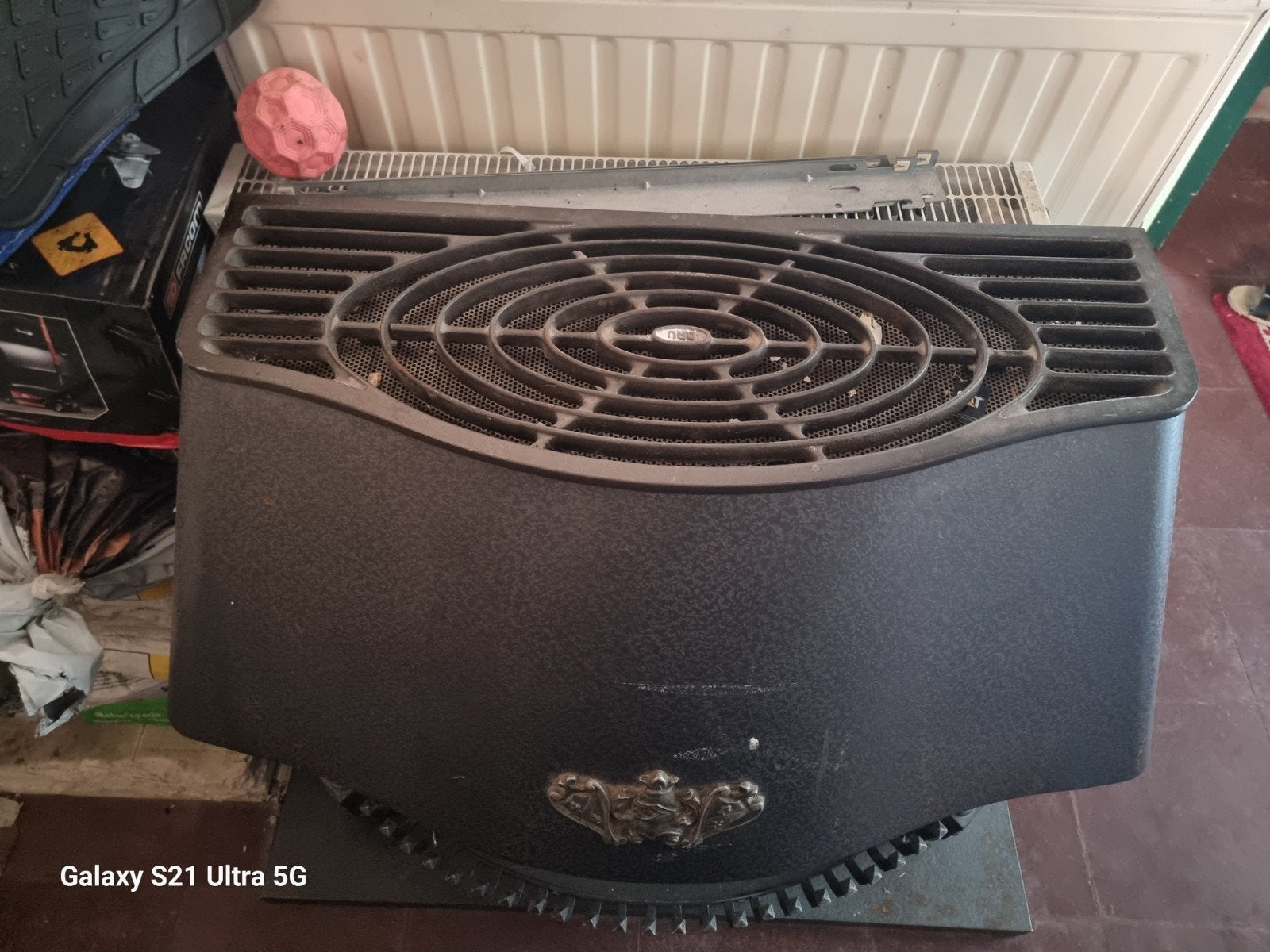 Radiateur+chauffage, Doe-het-zelf en Bouw, Verwarming en Radiatoren, Ophalen, Radiator