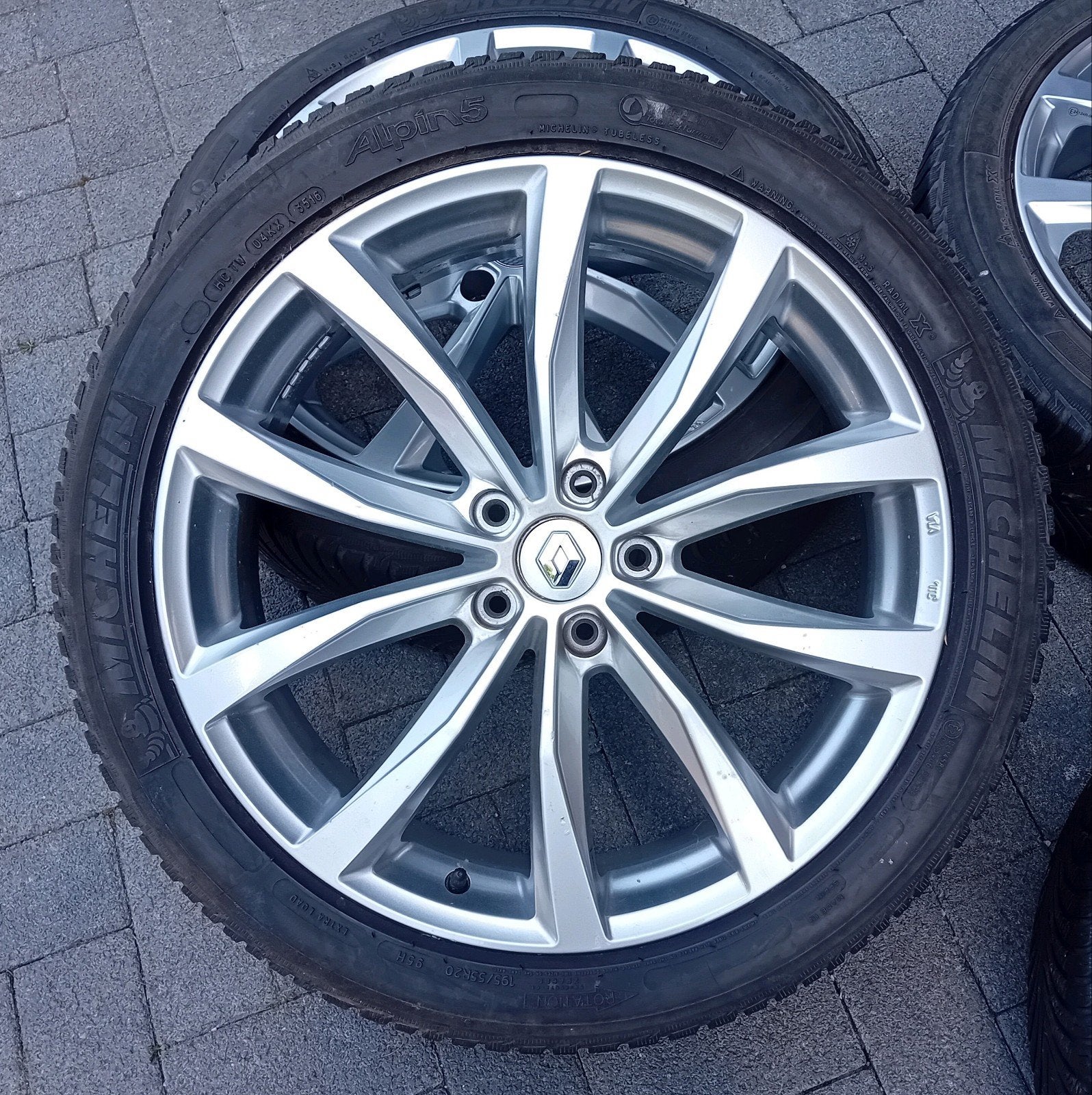 Winterbanden velgen Renault Gr Scenic 20inch TPMS 5X114 5mm, Ophalen