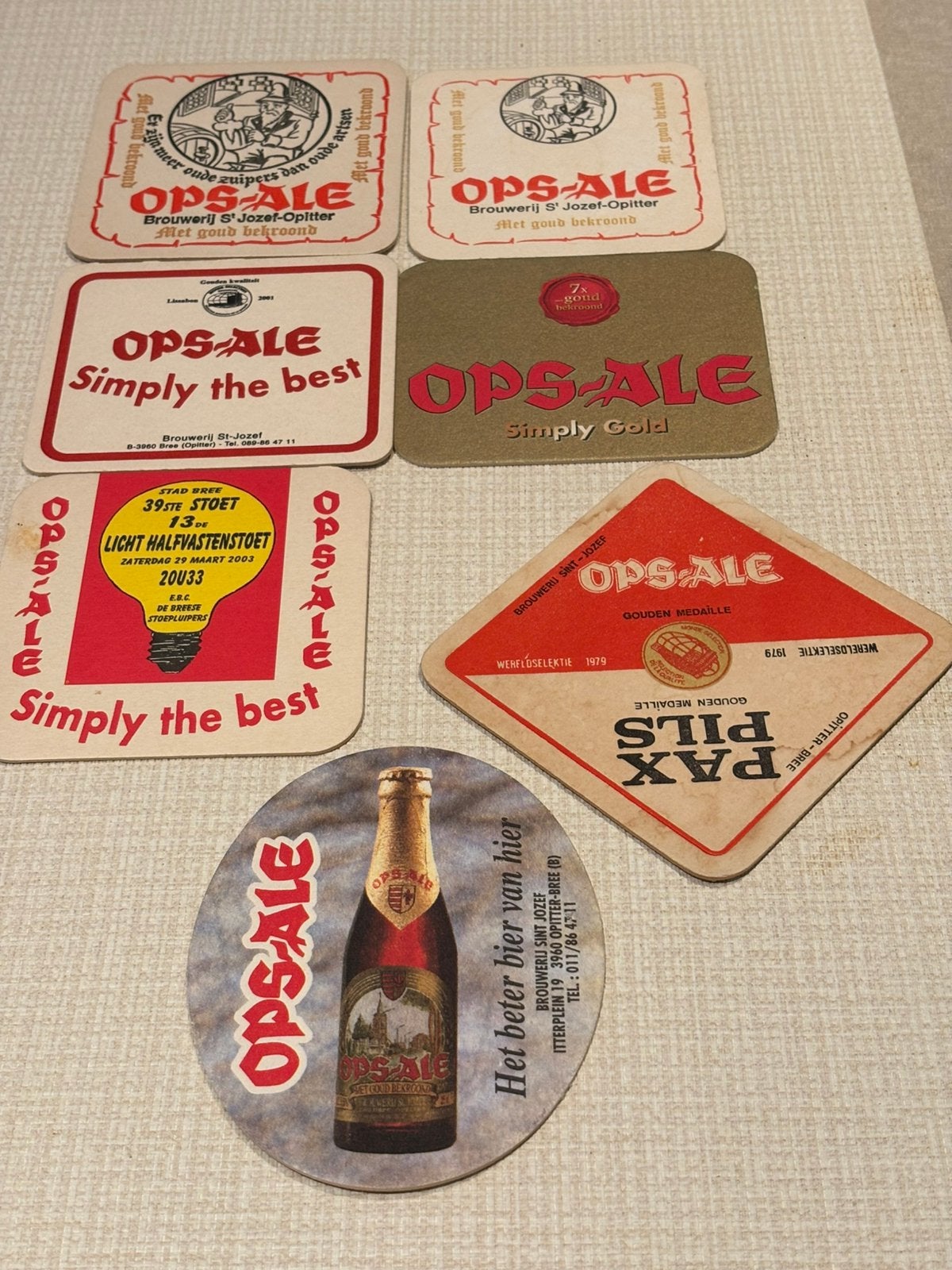 Ops-Ale, Verzamelen, Ophalen of Verzenden, Zo goed als nieuw, Viltje(s)