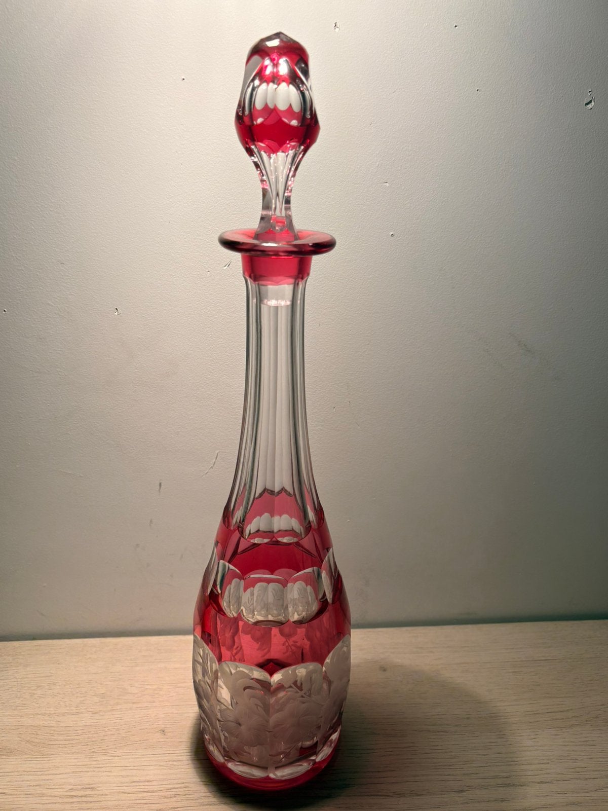 Carafe Séville Val Saint Lambert, Antiquités & Art, Enlèvement ou Envoi