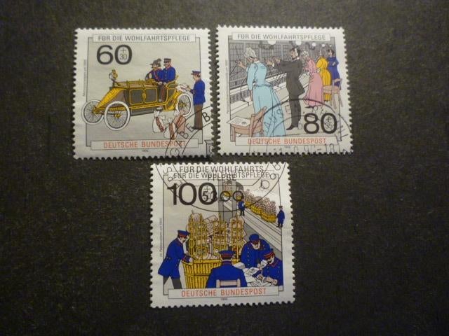 Duitsland/Allemagne 1990 Mi 1474/1476(o) Gestempeld/Oblitéré, Envoi