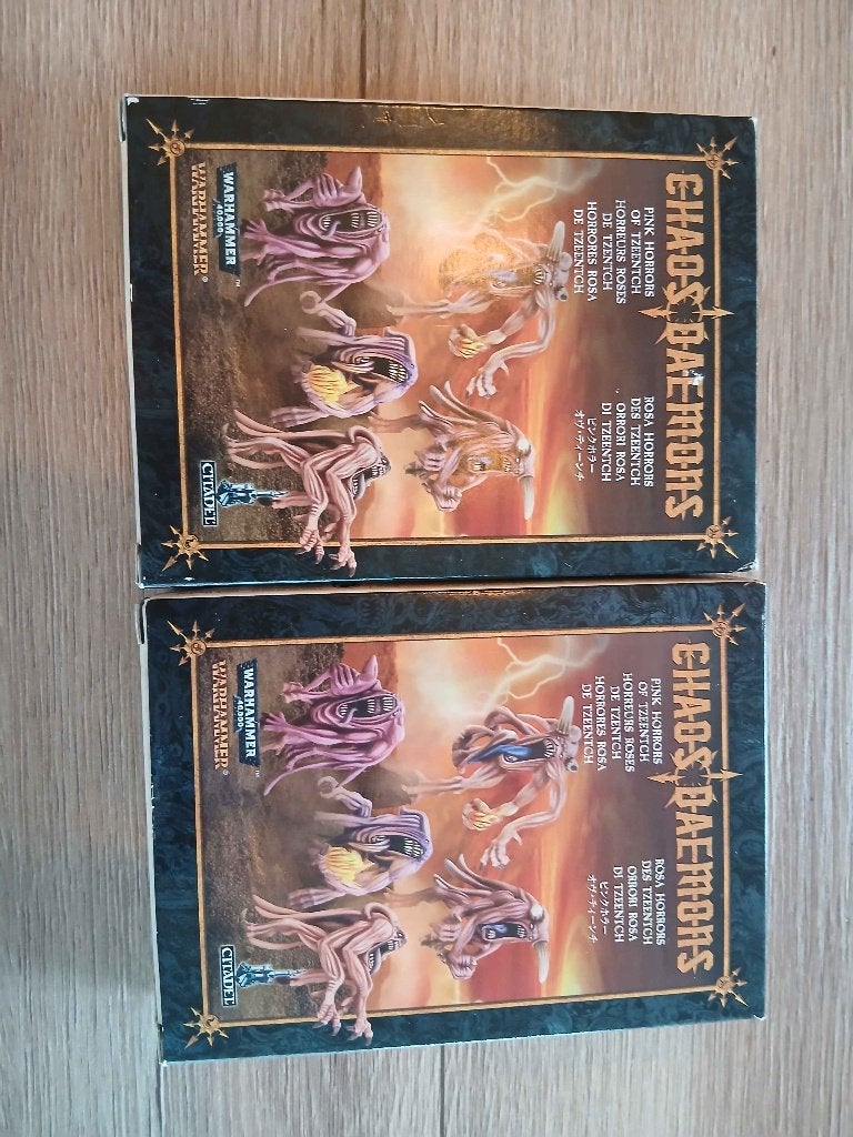Warhammer Daemons | Pink Horrors of Tzeentch - Limited ed., Enlèvement ou Envoi, Comme neuf, Warhammer, Figurine(s)