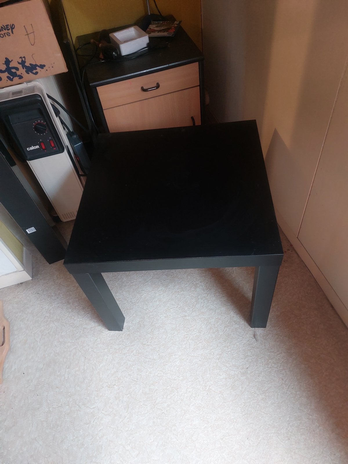 Ikea bijzettafeltje, Huis en Inrichting, Ophalen, Gebruikt, Vierkant