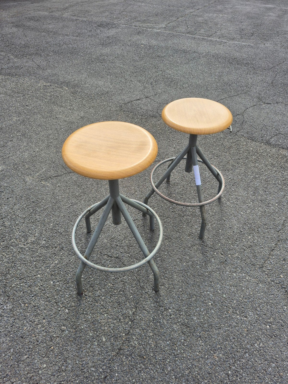 vintage industriële stoelen krukken, Enlèvement