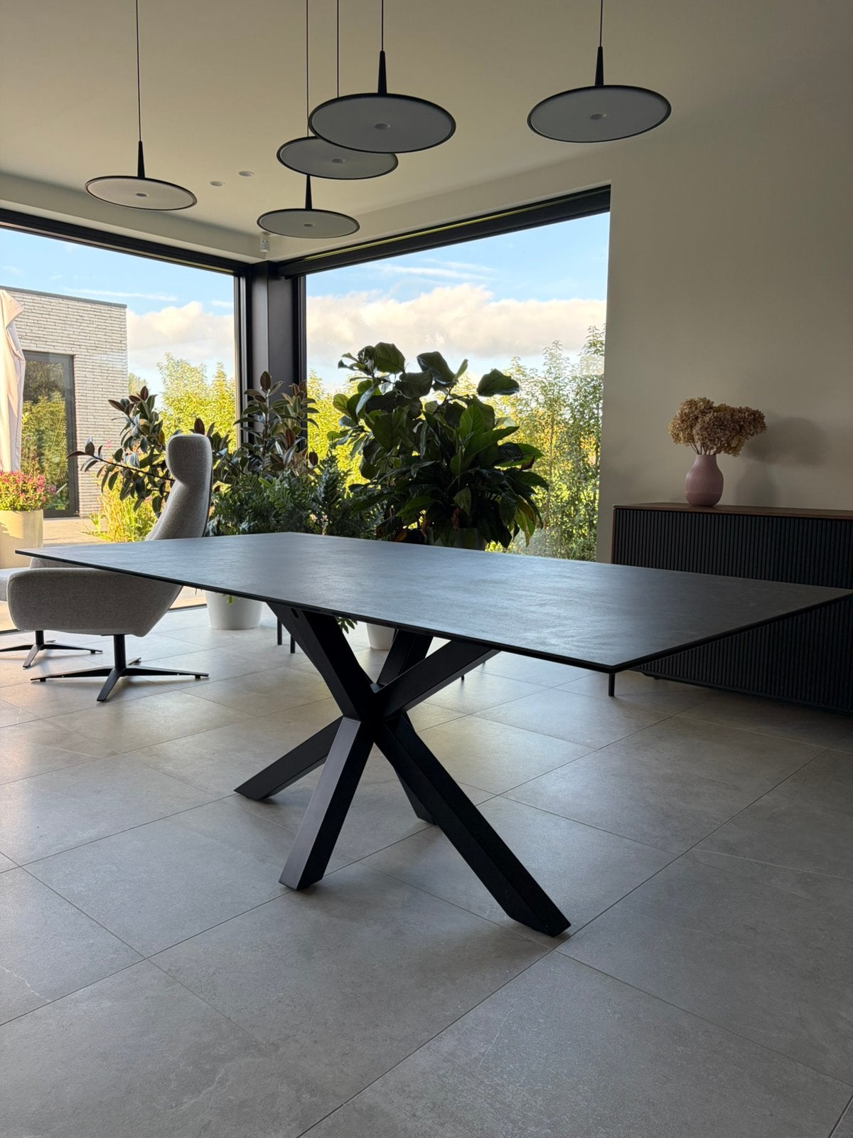 Eettafel keramisch, Ophalen, Zo goed als nieuw
