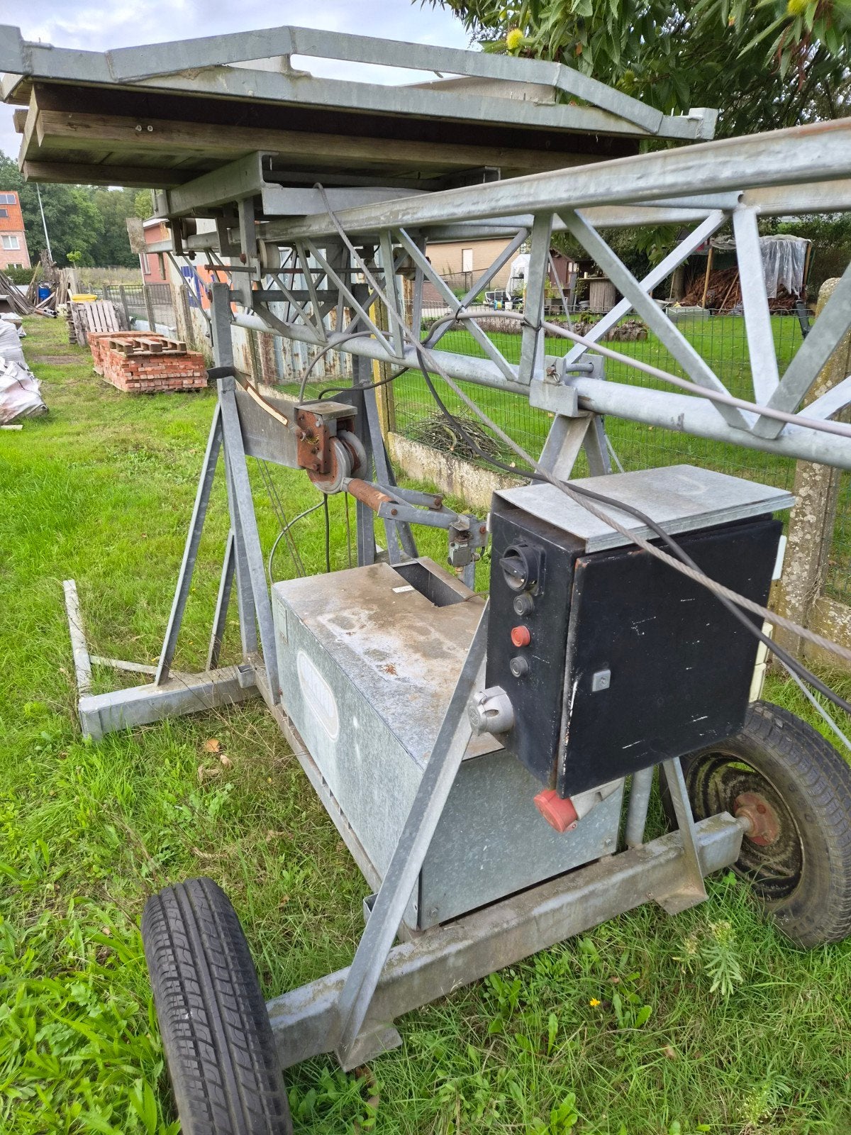 Bouwlift, Doe-het-zelf en Bouw, Ophalen, Gebruikt, 5 meter of hoger