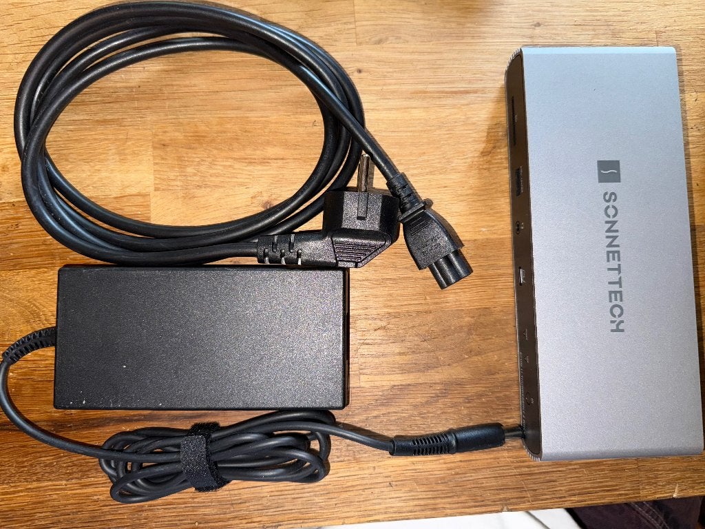 Sonnet Echo 11 Thunderbolt 4 Dock + voeding, Computers en Software, Docking station, Ophalen of Verzenden, Zo goed als nieuw, Sonnet