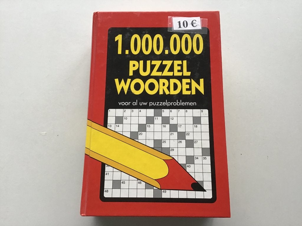 1.000.000 puzzelwoorden en andere puzzelwoorden boeken, Ophalen of Verzenden, Zo goed als nieuw