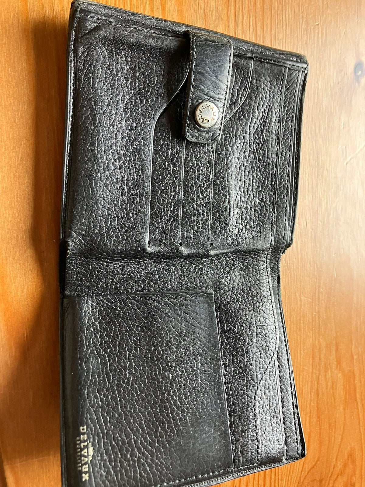 Delveaux geldbeugel, Autres marques, Cuir, Enlèvement, Utilisé