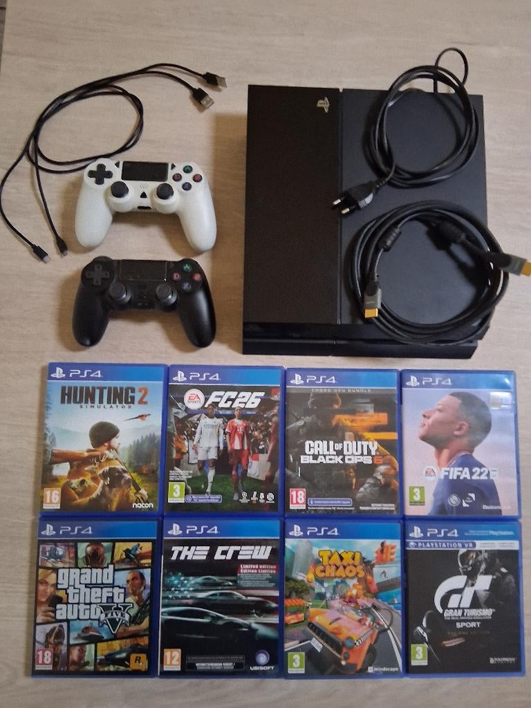 Ps4 + spellen, Ophalen, Gebruikt