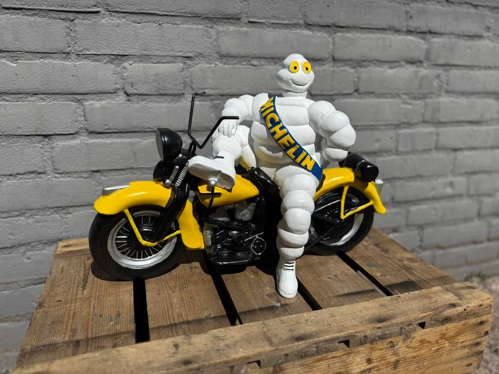 Image publicitaire Michelin Bibendum, Enlèvement, Comme neuf, Panneau publicitaire