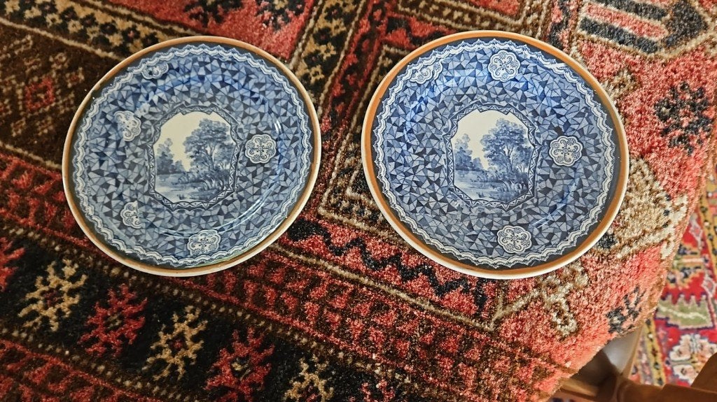 2 plats à gâteaux anciens Villeroy et Boch Flamand, Enlèvement ou Envoi