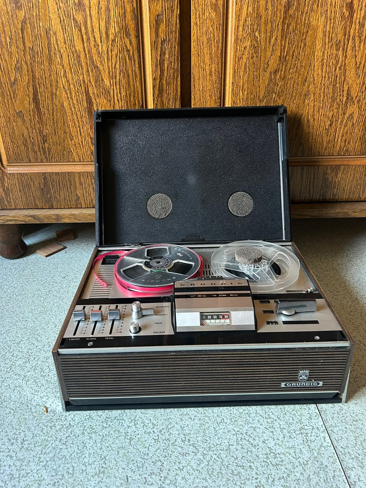 Bandenrecorder Grundig, Audio, Tv en Foto, Ophalen