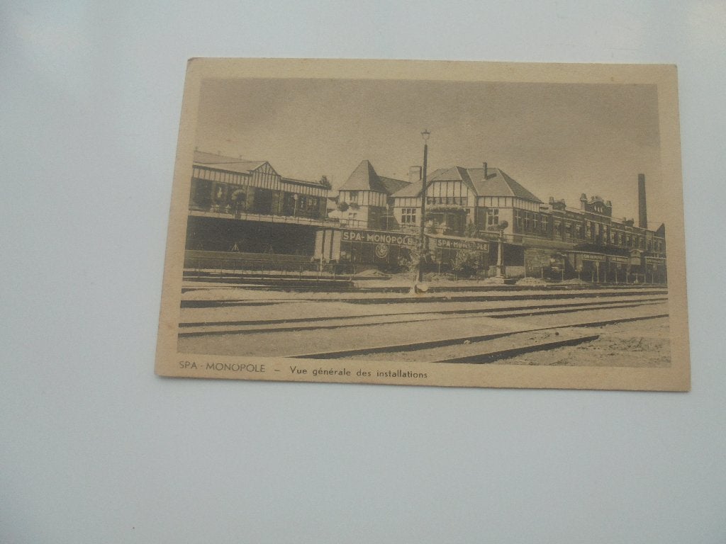 spa monopole -vue génerale des installations, Verzamelen, Postkaarten | België, Verzenden, 1940 tot 1960, Ongelopen, Luik