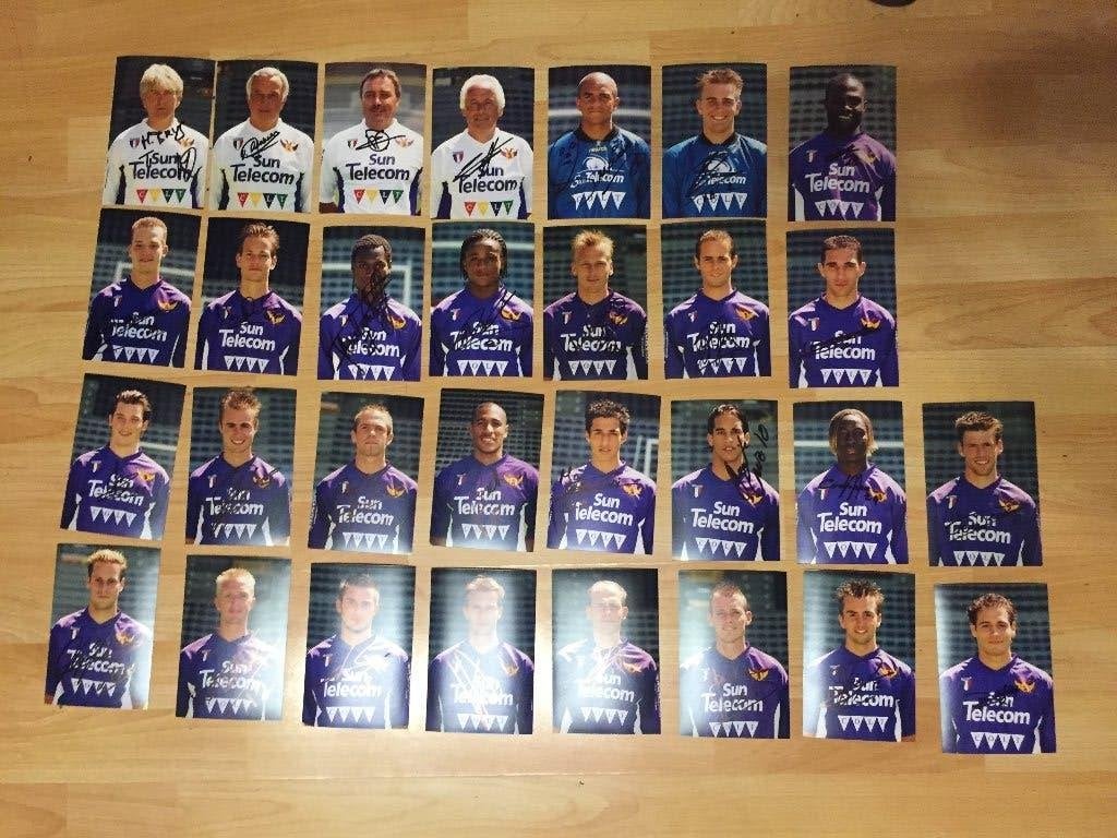 Handtekeningen lot GBA Beerschot, Sports & Fitness, Enlèvement ou Envoi, Comme neuf, Autres types