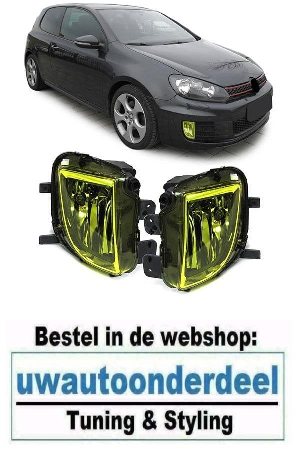 Mistlampen Geel Glas Geschitk Voor Golf 6 GTI / GTD, Verzenden