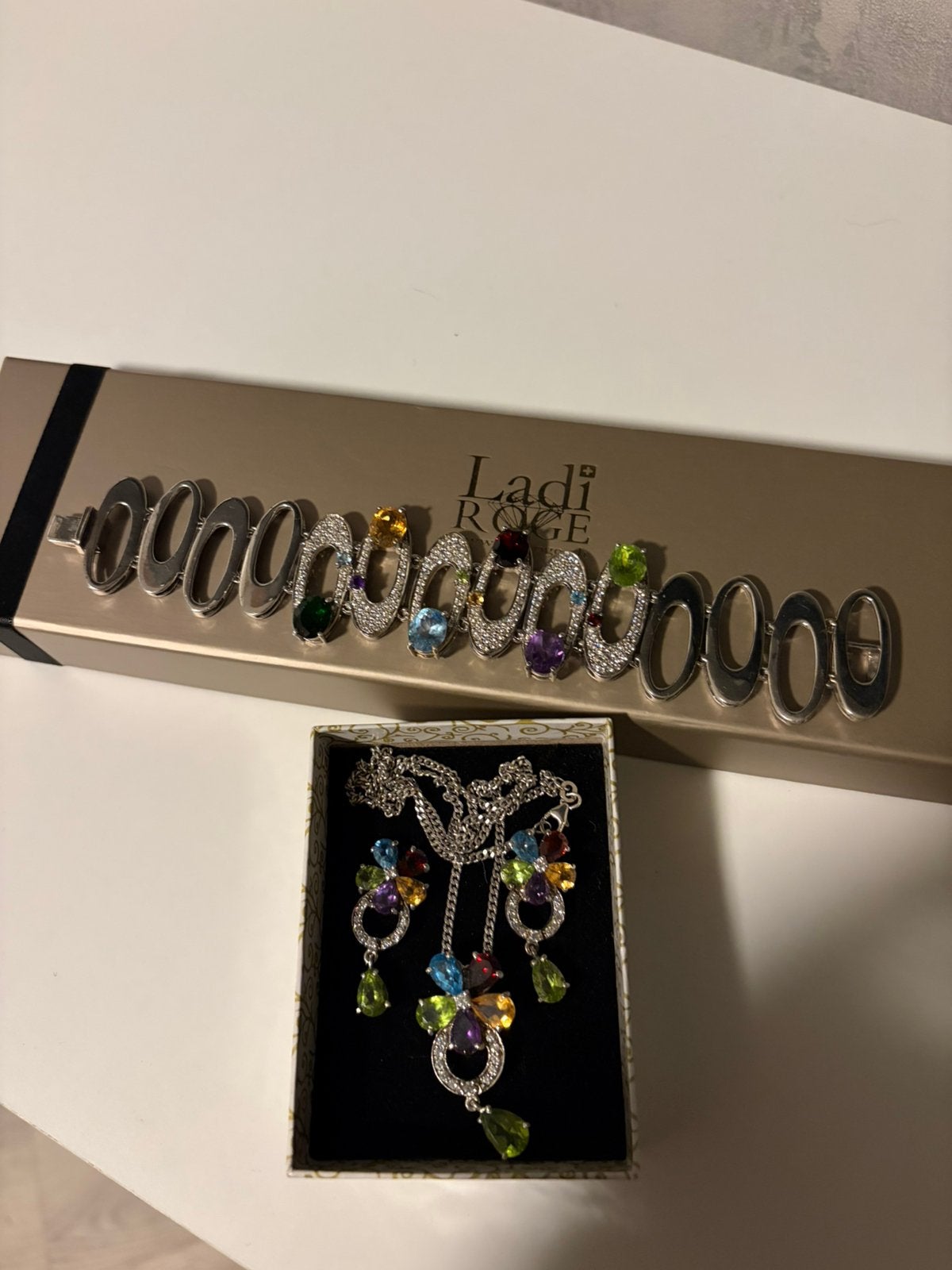 Setje juwelen, Enlèvement, Neuf, Argent, Puces ou Clous