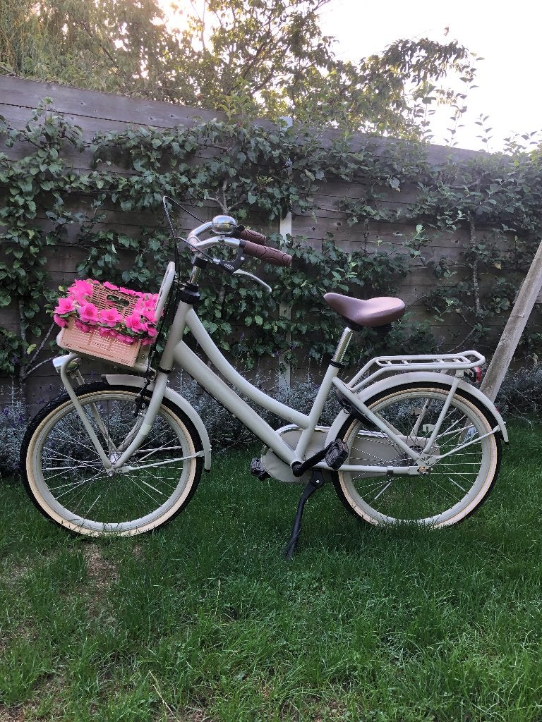 Meisjesfiets 22 inch, Vélos & Vélomoteurs, Vélos | Filles, Frein à rétropédalage, Frein à main, Comme neuf, Popal
