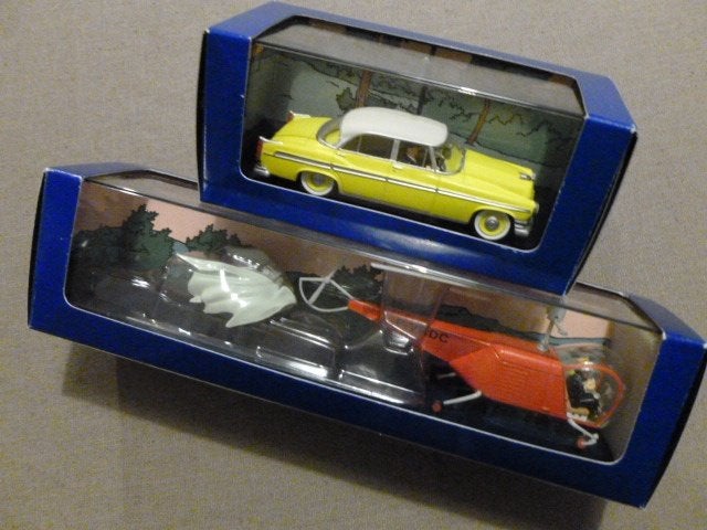 LOT En voiture TINTIN Autos 1/43 ATLAS Hergé Moulinsart NEUF, Enlèvement ou Envoi, Neuf, Voiture, Universal Hobbies