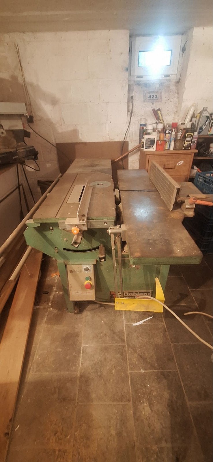 Combiné à bois, Articles professionnels, Enlèvement