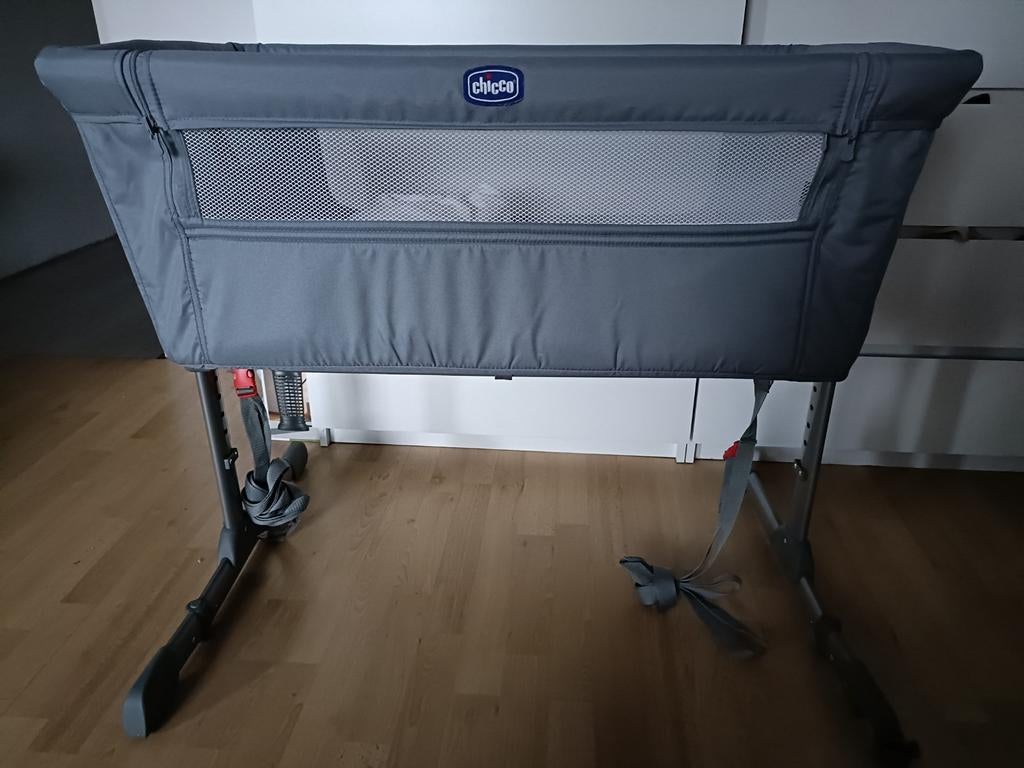 Co-sleeper Chicco next2me essential, Ophalen, Zo goed als nieuw, Wieg