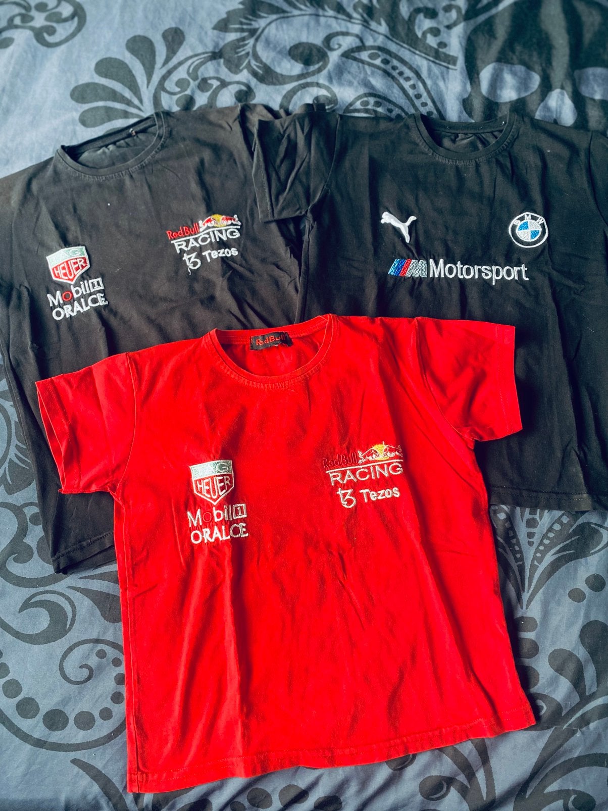 T-shirts redbull maat 128, Ophalen of Verzenden, Gebruikt