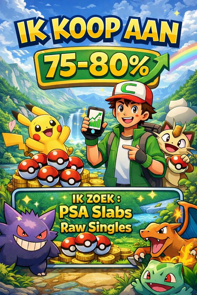 Gezocht : Pokemon Collecties, Ophalen of Verzenden