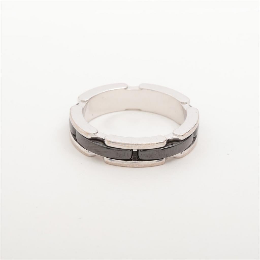 Chanel Ultra ring van goud en keramiek 48, Handtassen en Accessoires, Ringen, Verzenden, Wit, Goud