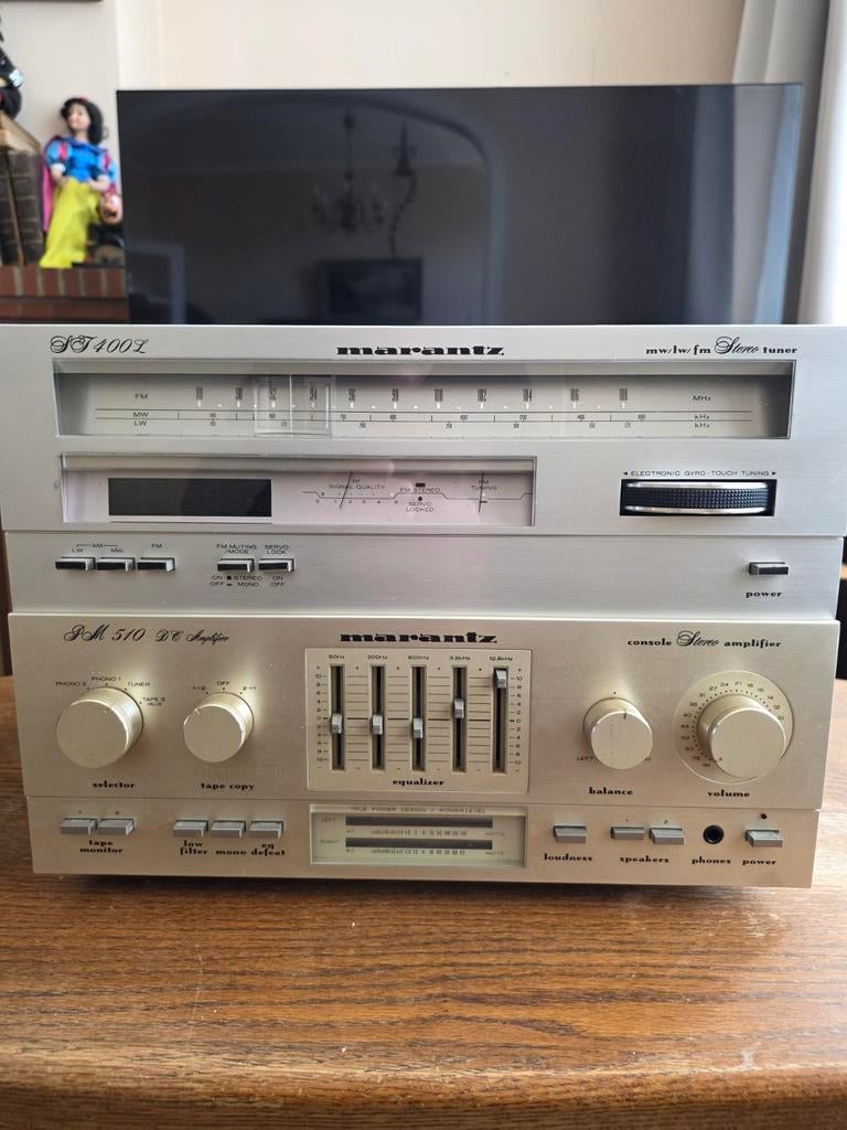 Ampli et tuner Marantz PM 510 DC / ST 400 L, TV, Hi-fi & Vidéo, Chaîne Hi-fi, Enlèvement