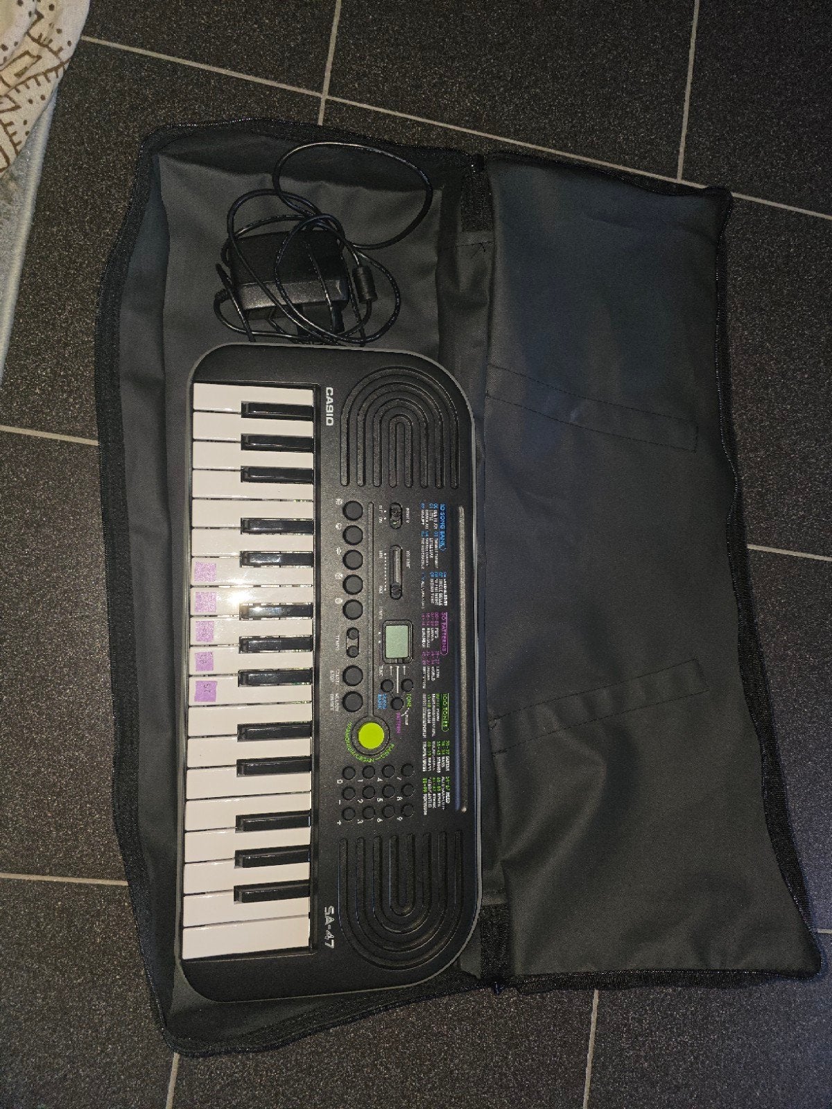 CASIO keyboard SA-47, Muziek en Instrumenten, Keyboards, Ophalen of Verzenden, Zo goed als nieuw, Casio