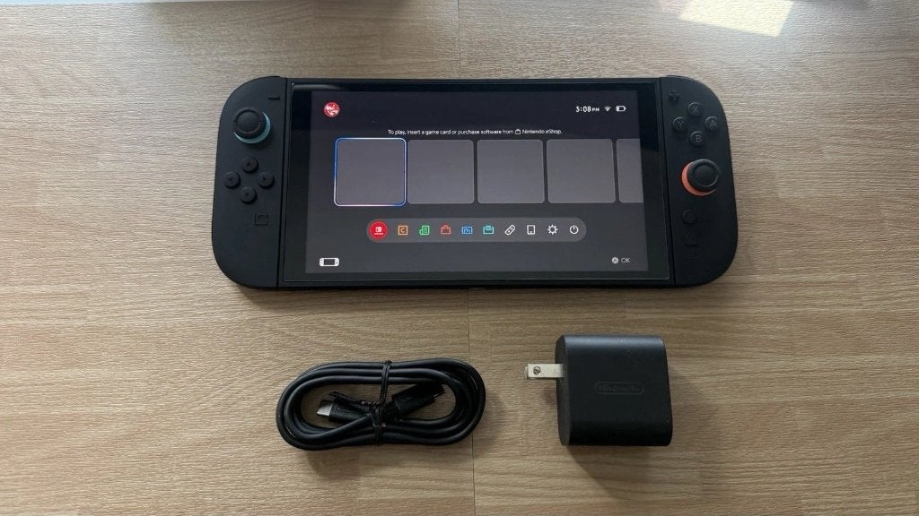 Nintendo Switch 2 CONSOLE ONLY + Charger/Cable, Sans contrôleur, Comme neuf, Switch Original, Avec jeux