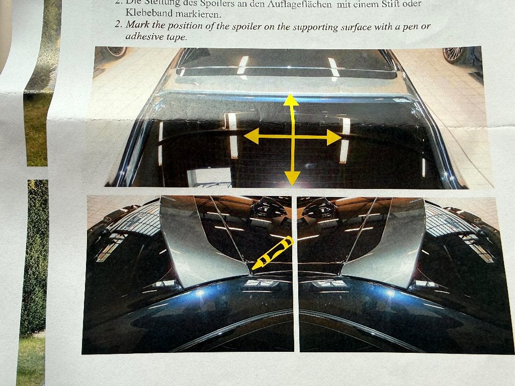 BMW hamann G31 kofferspoiler (touring), Neuf, Arrière, Haillon arrière, Enlèvement