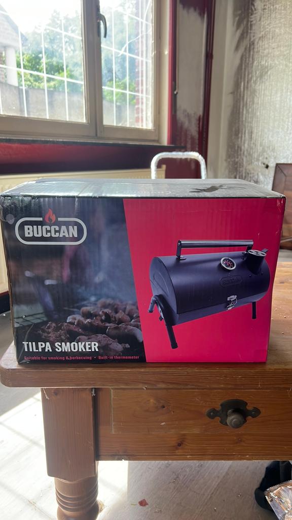 Tilpa smoker mini bbq., Tuin en Terras, Ophalen, Zo goed als nieuw