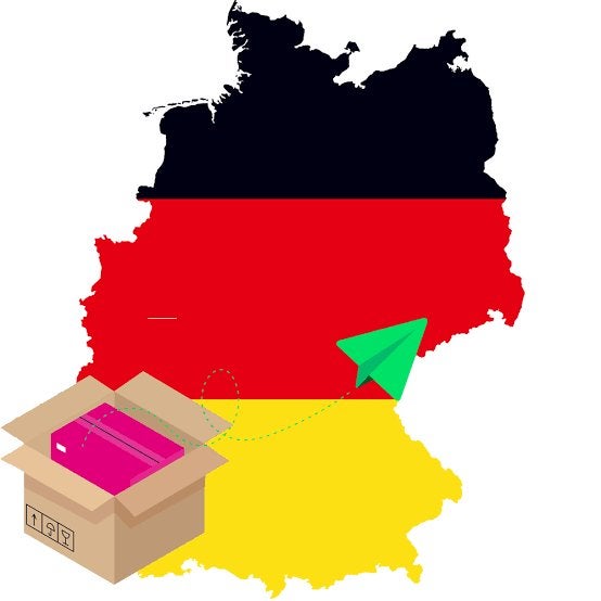 livraison, achat de marchandises, transporteur en Allemagne, Envoi, Neuf