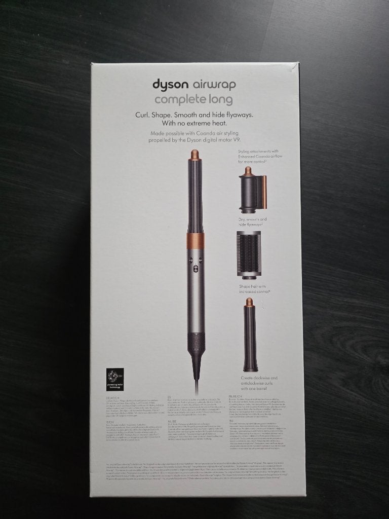 Dyson Airwrap Complete Long - Nieuw - Volledige set met doos, Elektronische apparatuur, Ophalen, Zo goed als nieuw, Haarverzorging