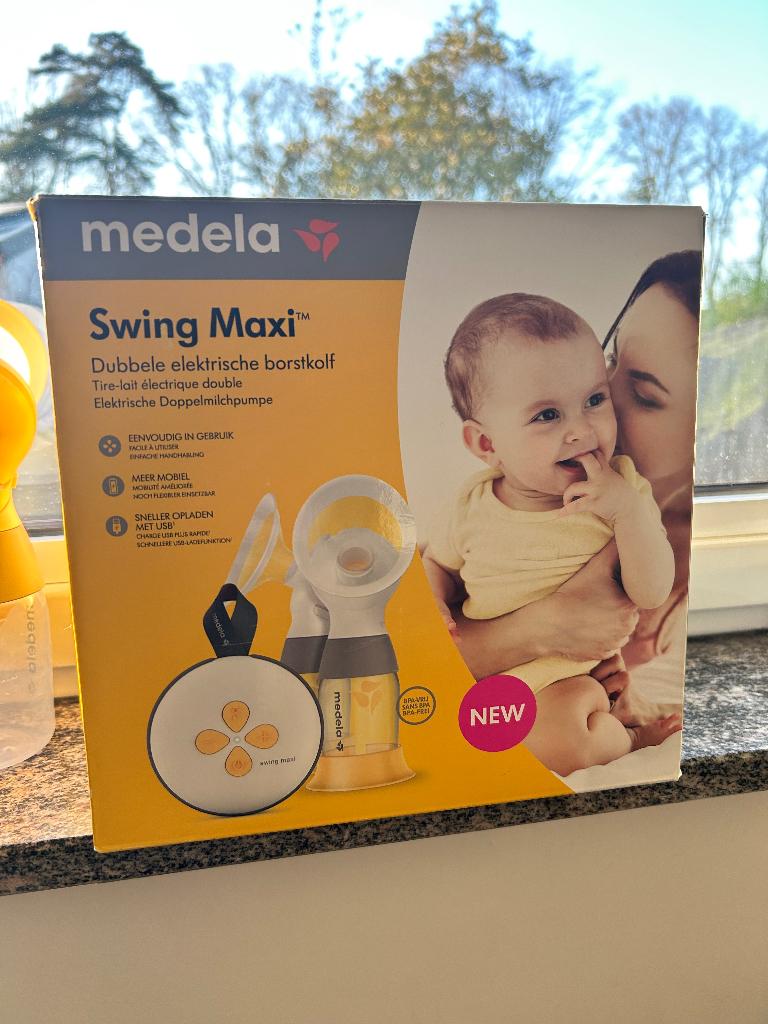 Medela swing maxi dubbele kolfapparaat, Enlèvement, Comme neuf, Tire-lait