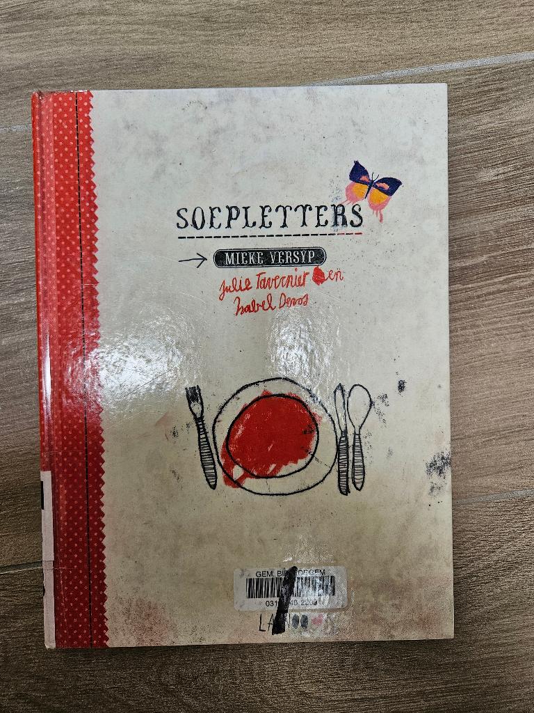 Soepletters - boek van Mieke Versyp, Boeken, Kinderboeken | Jeugd | 10 tot 12 jaar, Gelezen, Ophalen of Verzenden, Fictie, Mieke Versyp